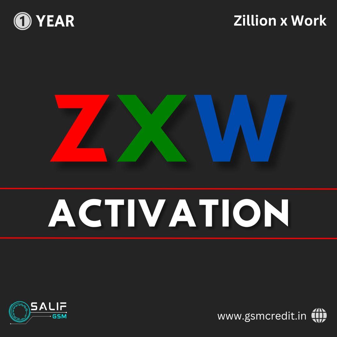 ZXW Online Account Activation 1 YEAR - 1 Pc